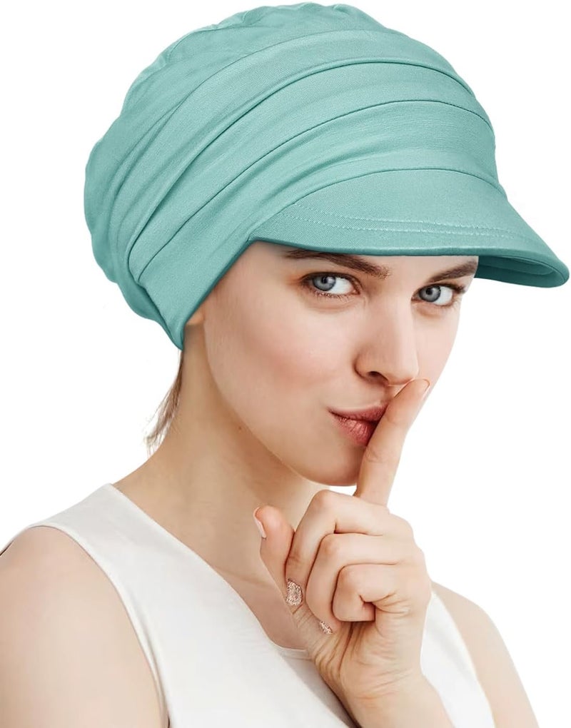 Alnorm Super Soft Breathable Viscose Slouch Hat Oversized Baseball Cap for Women - Image 3